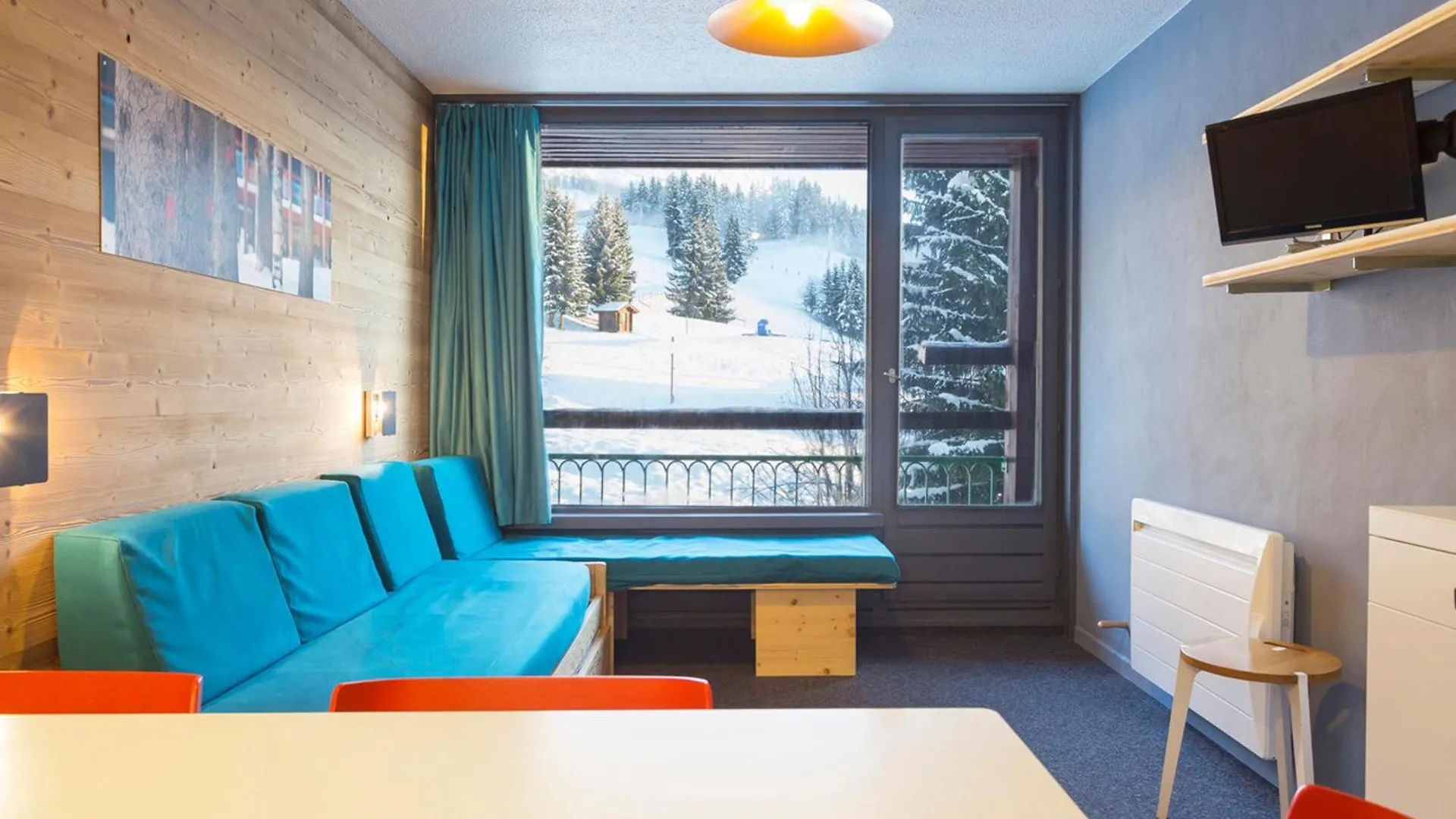 Studio Renove, Ski Aux Pieds, Balcon Sud, Arc 1800 - Fr-1-346-357 Les Arcs  法国